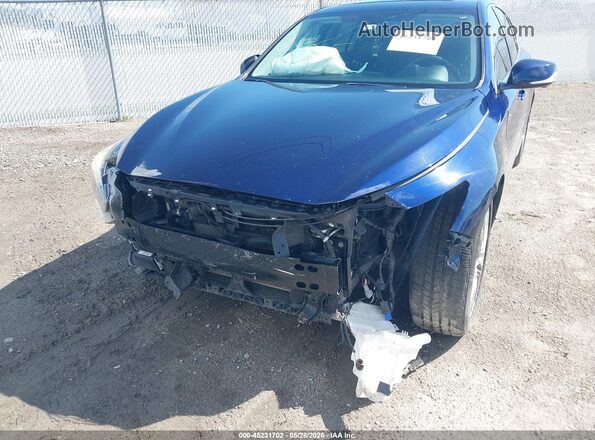 JN1EV7BP5MM702052 2021 INFINITI Q50 Blue Vista frontal