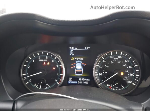 JN1EV7BP7MM705681 2021 INFINITI Q50 Gray Вид задніх сидінь