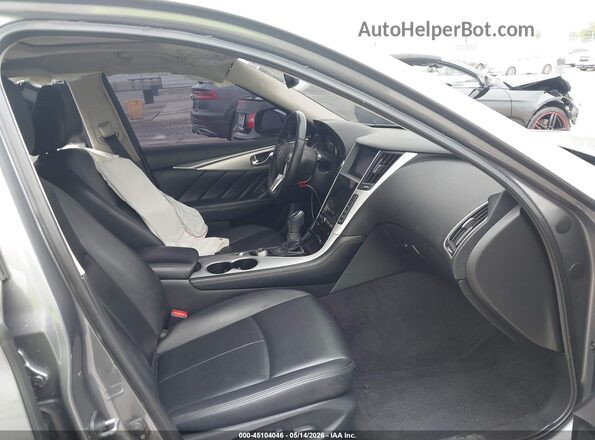 JN1EV7BP7MM705681 2021 INFINITI Q50 Gray Вид салону спереду