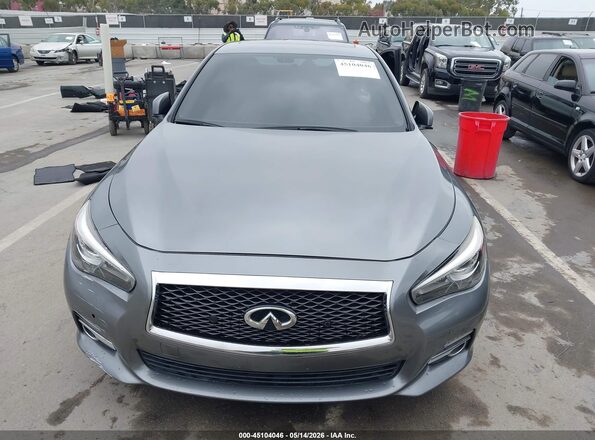 JN1EV7BP7MM705681 2021 INFINITI Q50 Gray Вид щитка приладів