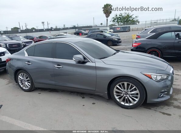 JN1EV7BP7MM705681 2021 INFINITI Q50 Gray Вид задньої частини салону