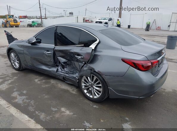 JN1EV7BP7MM705681 2021 INFINITI Q50 Gray Задня ліва чверть