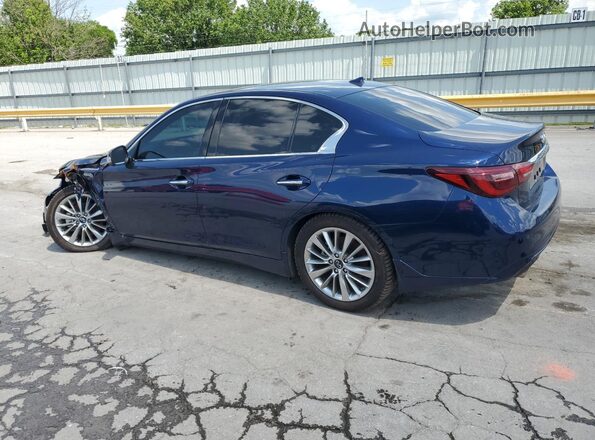 JN1EV7BP7MM707253 2021 INFINITI Q50 Blue 