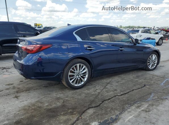 JN1EV7BP7MM707253 2021 INFINITI Q50 Blue 