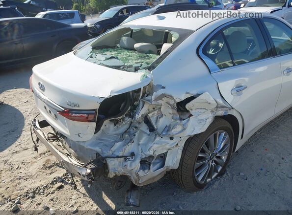 JN1EV7BP9PM511352 2023 INFINITI Q50 White წინა ხედი