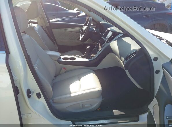 JN1EV7BP9PM511352 2023 INFINITI Q50 White წინა სალონის ხედი