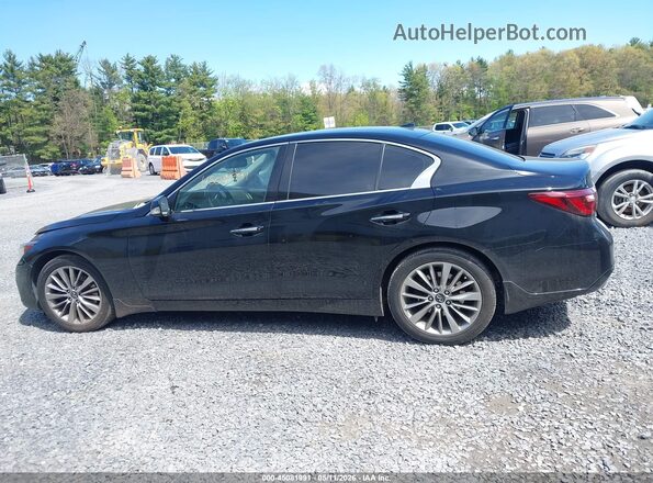 JN1EV7BR3PM541724 2023 INFINITI Q50 Black Панорамний вид салону 360°