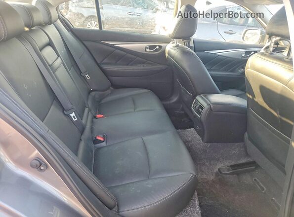 JN1EV7BR7MM753344 2021 INFINITI Q50 Gray Հետևի նստատեղերի տեսք