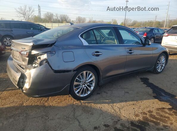 JN1EV7BR7MM753344 2021 INFINITI Q50 Gray Հետևի աջ