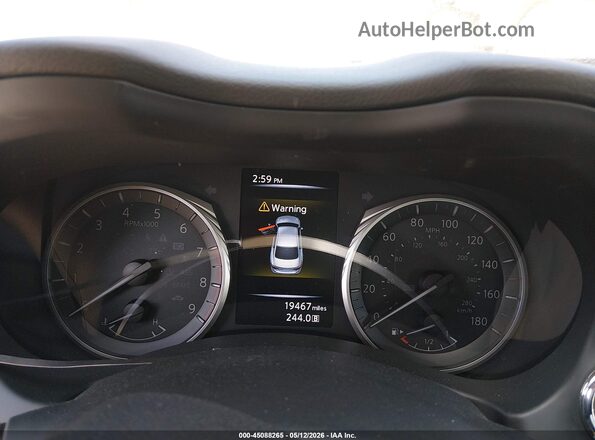 JN1EV7BR7NM340535 2022 INFINITI Q50 Black Հետևի նստատեղերի տեսք