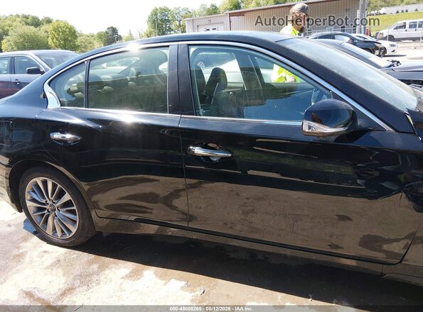 JN1EV7BR7NM340535 2022 INFINITI Q50 Black Սալոնի 360 աստիճան տեսք