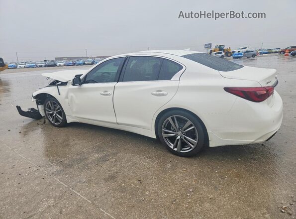 JN1EV7CP6MM706352 2021 INFINITI Q50 White Tył lewy