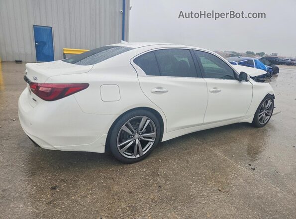 JN1EV7CP6MM706352 2021 INFINITI Q50 White Tył prawy