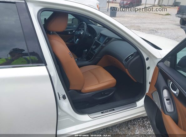 JN1EV7CP6RM600295 2024 INFINITI Q50 Белый Вид салона спереди