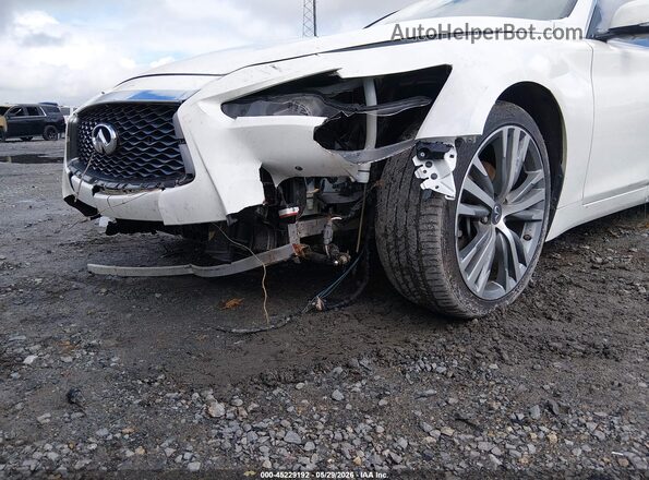 JN1EV7CP9MM705647 2021 INFINITI Q50 White Vista frontal