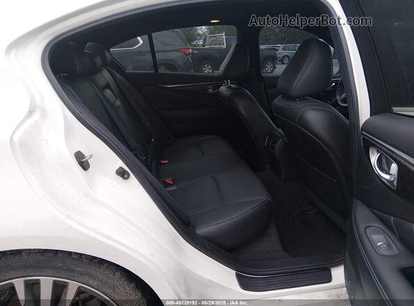 JN1EV7CP9MM705647 2021 INFINITI Q50 White Vista de la etiqueta del VIN