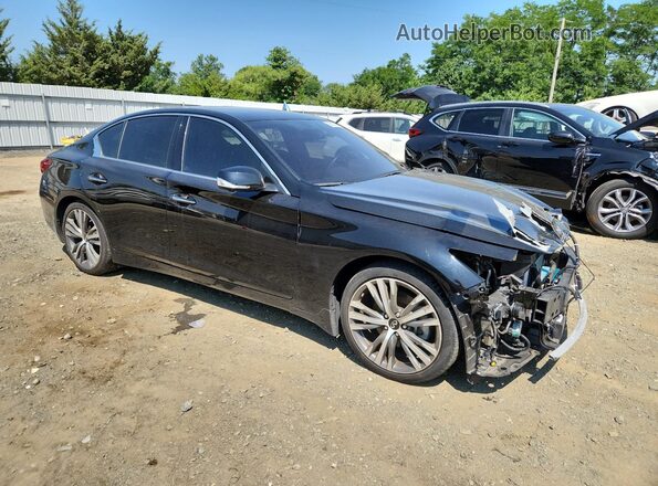 JN1EV7CR3NM340885 2022 INFINITI Q50 Черный 