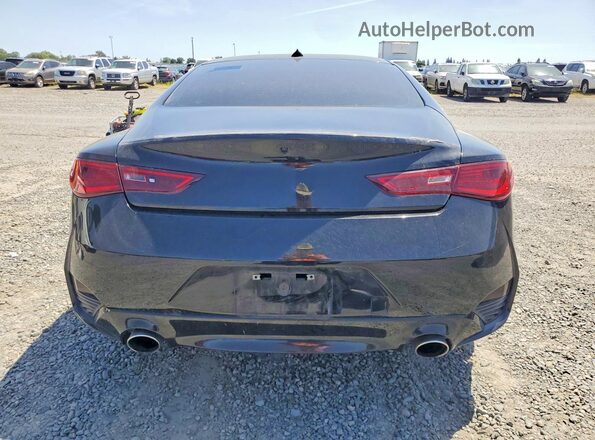 JN1EV7EK0HM361102 2017 INFINITI Q60 Black უკანა ხედი