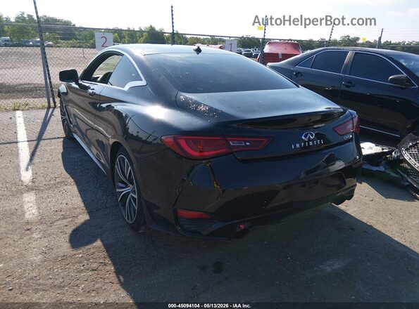 JN1EV7EK3JM342419 2018 INFINITI Q60 Black უკანა მარცხენა