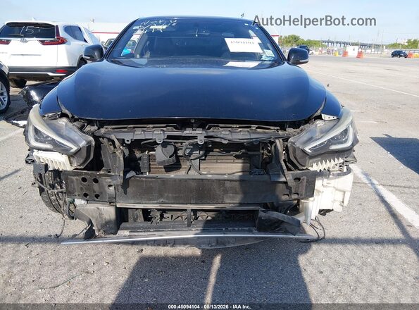 JN1EV7EK3JM342419 2018 INFINITI Q60 Black წინა ხედი
