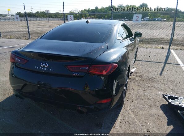 JN1EV7EK3JM342419 2018 INFINITI Q60 Black უკანა მარჯვენა