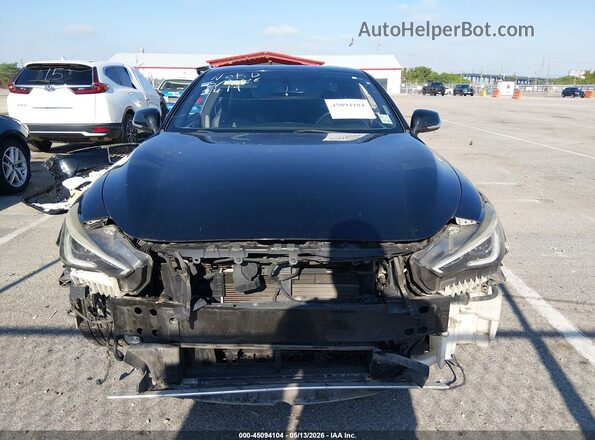 JN1EV7EK3JM342419 2018 INFINITI Q60 Black უკანა სალონის ხედი