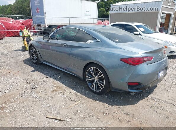 JN1EV7EK4KM231069 2019 INFINITI Q60 Blue უკანა მარცხენა