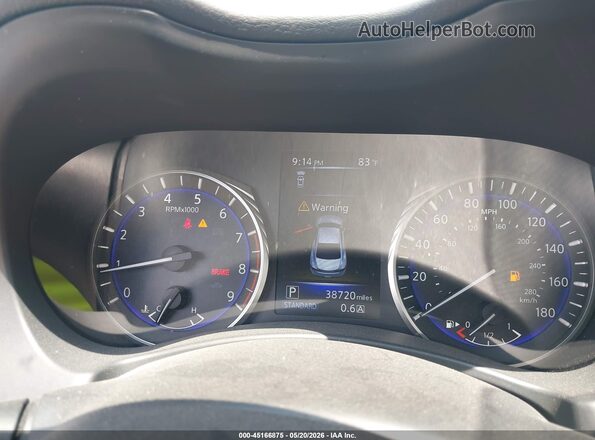 JN1EV7EK4KM231069 2019 INFINITI Q60 Blue უკანა სავარძლების ხედი