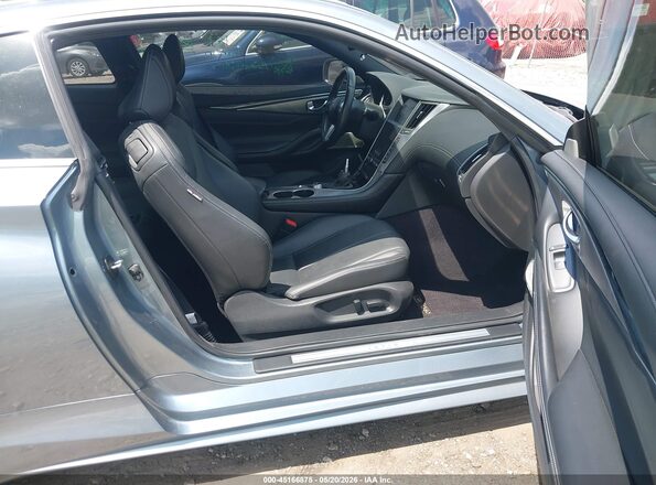 JN1EV7EK4KM231069 2019 INFINITI Q60 Blue წინა სალონის ხედი