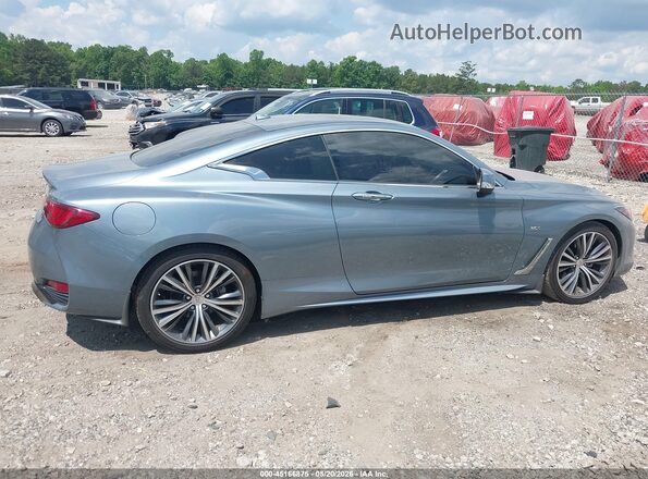 JN1EV7EK4KM231069 2019 INFINITI Q60 Blue უკანა სალონის ხედი