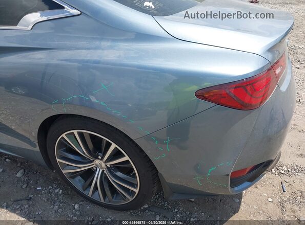 JN1EV7EK4KM231069 2019 INFINITI Q60 Blue წინა ხედი