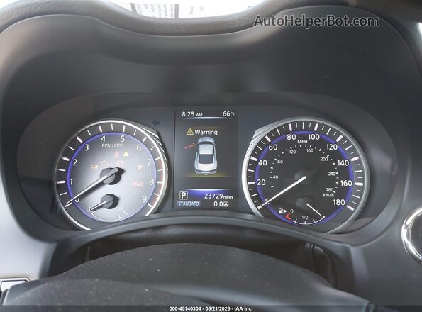 JN1EV7EKXHM360166 2017 INFINITI Q60 White უკანა სავარძლების ხედი