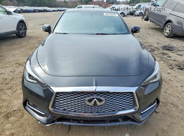 JN1EV7EL0HM552012 2017 INFINITI Q60 Черный Вид спереди