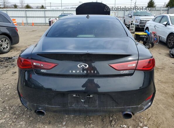 JN1EV7EL0HM552012 2017 INFINITI Q60 Черный Вид сзади