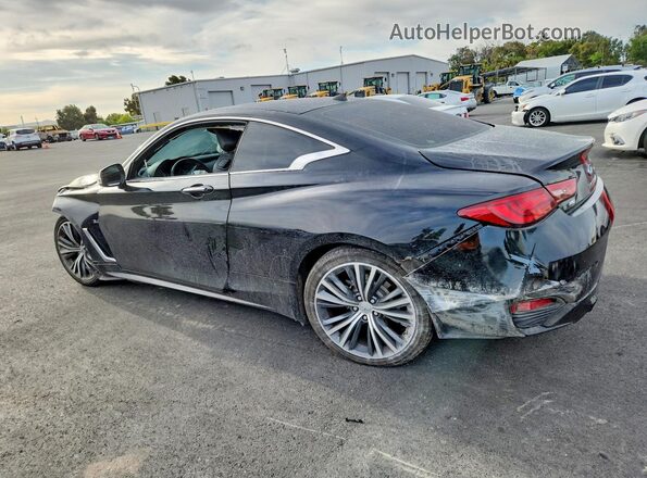 JN1EV7EL0JM390856 2018 INFINITI Q60 Black Задня ліва чверть