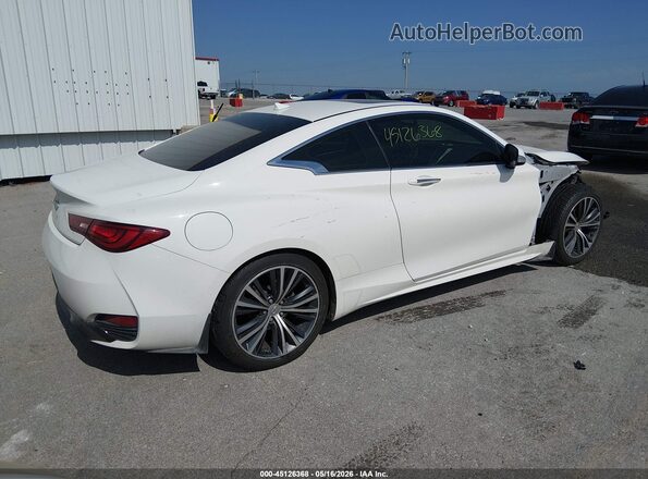 JN1EV7EL1JM390865 2018 INFINITI Q60 White Tył prawy