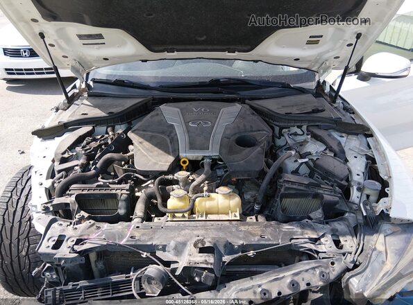 JN1EV7EL1JM390865 2018 INFINITI Q60 White Widok z tyłu