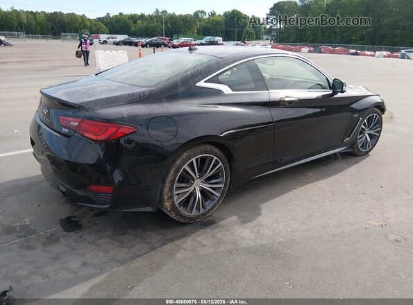 JN1EV7EL4JM392979 2018 INFINITI Q60 Black უკანა მარჯვენა