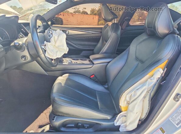 JN1EV7EL7HM552458 2017 INFINITI Q60 Silver 