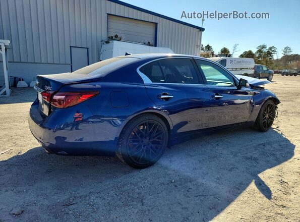JN1FV7AP3JM460069 2018 INFINITI Q50 Blue 