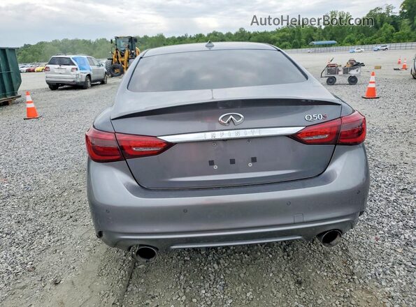 JN1FV7AP4KM761046 2019 INFINITI Q50 Gray Հետևի տեսք