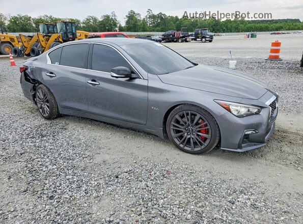 JN1FV7AP4KM761046 2019 INFINITI Q50 Gray Առջևի աջ