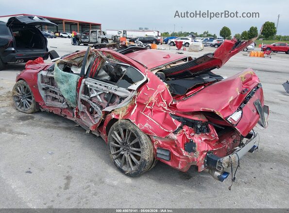 JN1FV7AP6KM760822 2019 INFINITI Q50 Red Задня ліва чверть