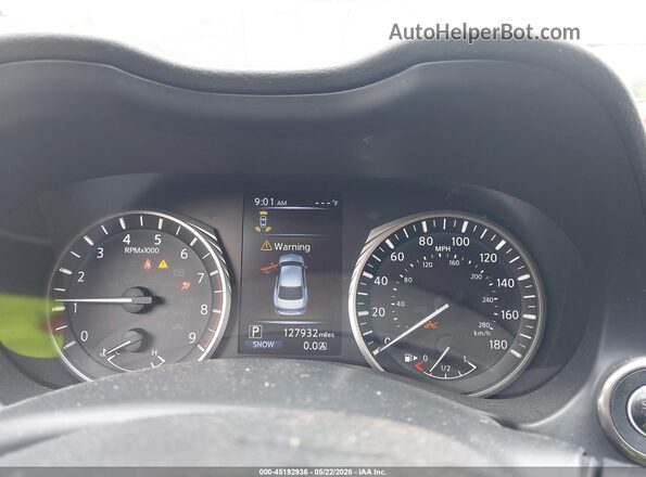 JN1FV7AR0JM480684 2018 INFINITI Q50 White Հետևի նստատեղերի տեսք