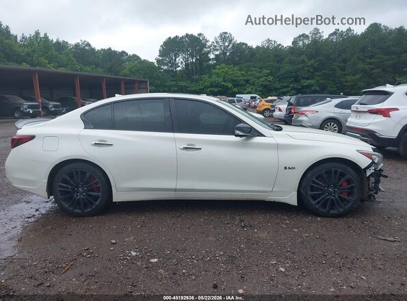 JN1FV7AR0JM480684 2018 INFINITI Q50 White Սալոնի 360 աստիճան տեսք