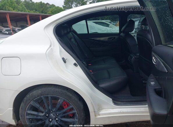 JN1FV7AR0JM480684 2018 INFINITI Q50 White VIN կոդի պիտակի տեսք