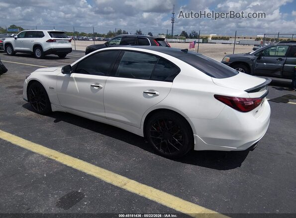 JN1FV7AR4JM480039 2018 INFINITI Q50 White Tył lewy