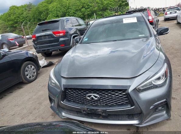 JN1FV7AR4JM480378 2018 INFINITI Q50 Gray Սարքավորումների վահանակի տեսք
