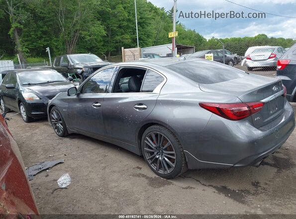 JN1FV7AR4JM480378 2018 INFINITI Q50 Gray Սալոնի 360 աստիճան տեսք