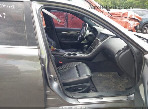 JN1FV7AR4JM480378 2018 INFINITI Q50 Gray Սալոնի դիմացի տեսք